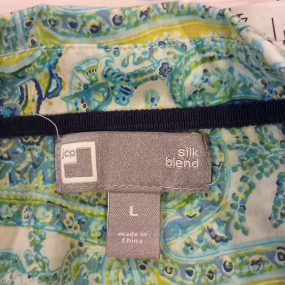 JCP Silk Blend Blouse - Picture 5 of 5